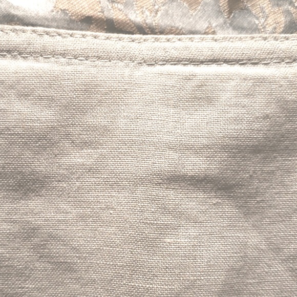 GABRIELE STREHLE JEANS STRENESSE LINEN SKRT SZ 10 - Picture 4 of 7